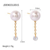 High-grade Ins Titanium Steel Earrings 18K Gold Plated Jewelry