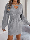 Enchanté Knit Sweater Dress