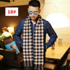 Men&#39;s Fashion Casual Warm Plaid Scarf