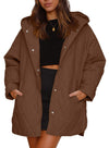 Diamond Quilted Hooded Lightweight Jacket For Women