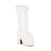 Fur Boots Platform Platform High Heel Women&#39;s High Boots