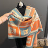 Carriage Artificial Cashmere Scarf Women&#39;s Dual-use Air Conditioning Shawl