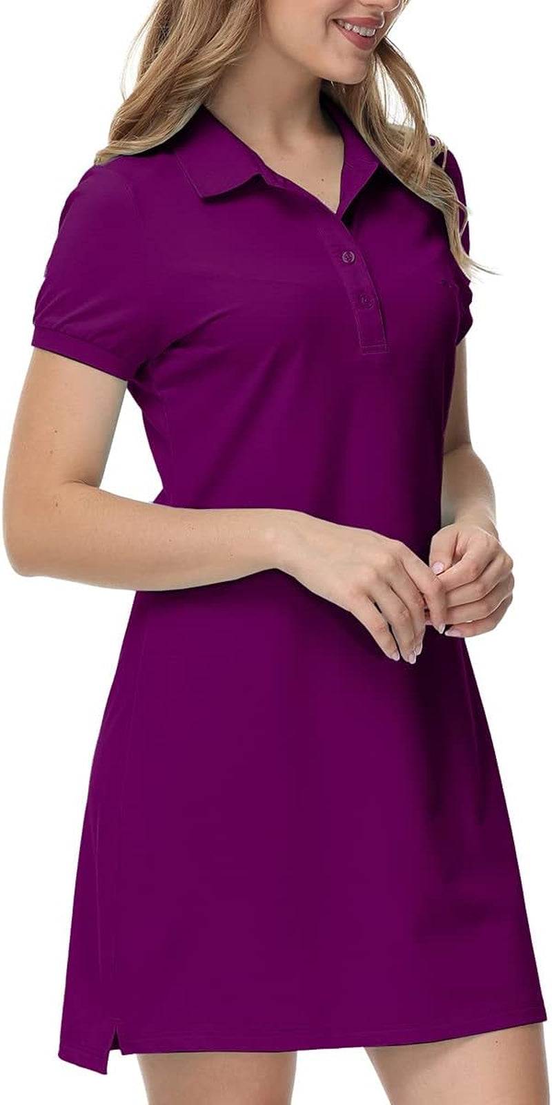 Women T Shirt Dress Hiking/Tennis/Golf/Leisure Comfortable and Soft Athletic Dress for Women