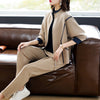 Western Style Knitted Suit Middle-aged And Elderly Casual Sports Jacket