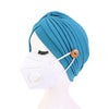 Epidemic Prevention Supplies Ladies Masks Hats Anti-Strangle Headbands Button Headbands