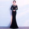 Evening dress woman slim