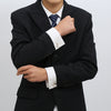 Men&#39;s Enamel Business Wedding Sleeve Nail Suit Sleeve