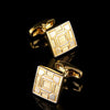 New High-Quality French Cuff Cuff Nails Suit Shirt Gold Cufflinks