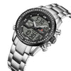 Business Quartz Men&#39;s Watch Watch Stainless Steel Watch Men&#39;s Sports Watch