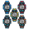 Digital Chronograph Calendar Waterproof One-eye Camouflage Sports Watch