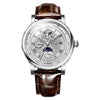 Men&#39;s Waterproof Moon Phase Automatic Mechanical Watch