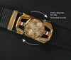 Good Luck Comes Woven Nylon Waistband Casual Fashion Belt