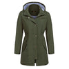 Hooded trench coat