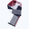 Men&#39;s Fashion Casual Plaid Warm Wool Scarf