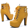 autumn and winter new high-heeled boots