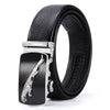 Men&#39;s Automatic Leather Buckle Business Belt