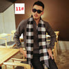 Men&#39;s Fashion Casual Warm Plaid Scarf