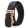 Men&#39;s Automatic Leather Buckle Business Belt