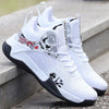 Basketball Men&#39;s Breathable Sneaker Outdoor Middle High Top Non-slip Shoes