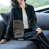 Western Style Knitted Suit Middle-aged And Elderly Casual Sports Jacket