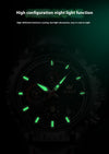 Luminous Large Dial Multifunctional Men&#39;s Watch