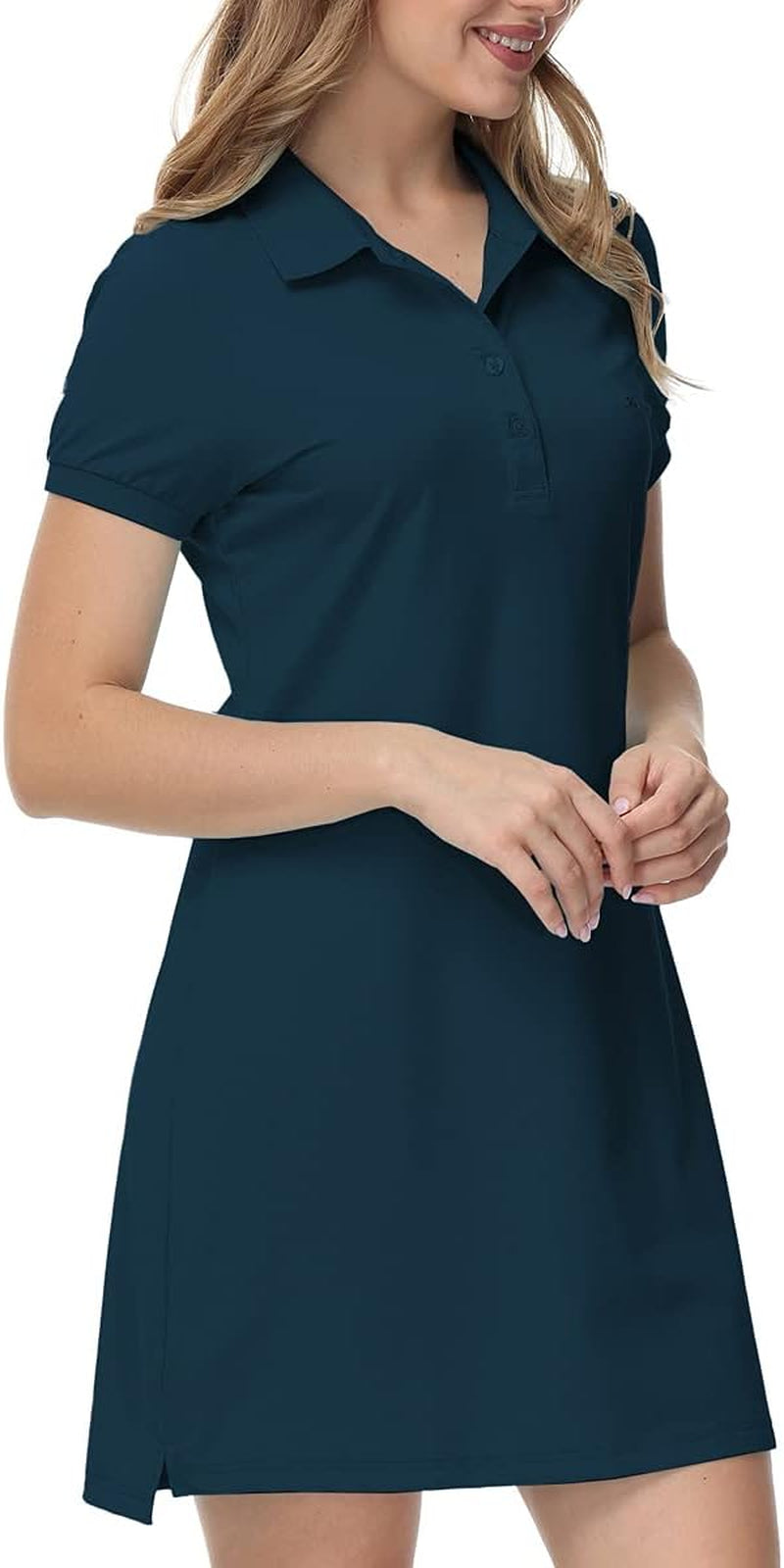 Women T Shirt Dress Hiking/Tennis/Golf/Leisure Comfortable and Soft Athletic Dress for Women