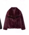 Women&#39;s Toka Fox Fur Jacket Women&#39;s Autumn And Winter Furry Fur Clothing Coat Imitation