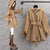 Winter And Autumn Hooded Trench Coat Women