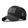 Men&#39;s Washed Distressed Breathable Embroidered Hat