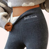 Women&#39;s Outer High Waist Hip Lift Leggings Fleece-lined Shark Pants