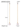 High-grade Ins Titanium Steel Earrings 18K Gold Plated Jewelry