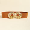 Women&#39;s Fashion Bohemian Metal Circle Hollow Belt