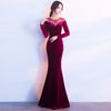 Evening dress woman slim