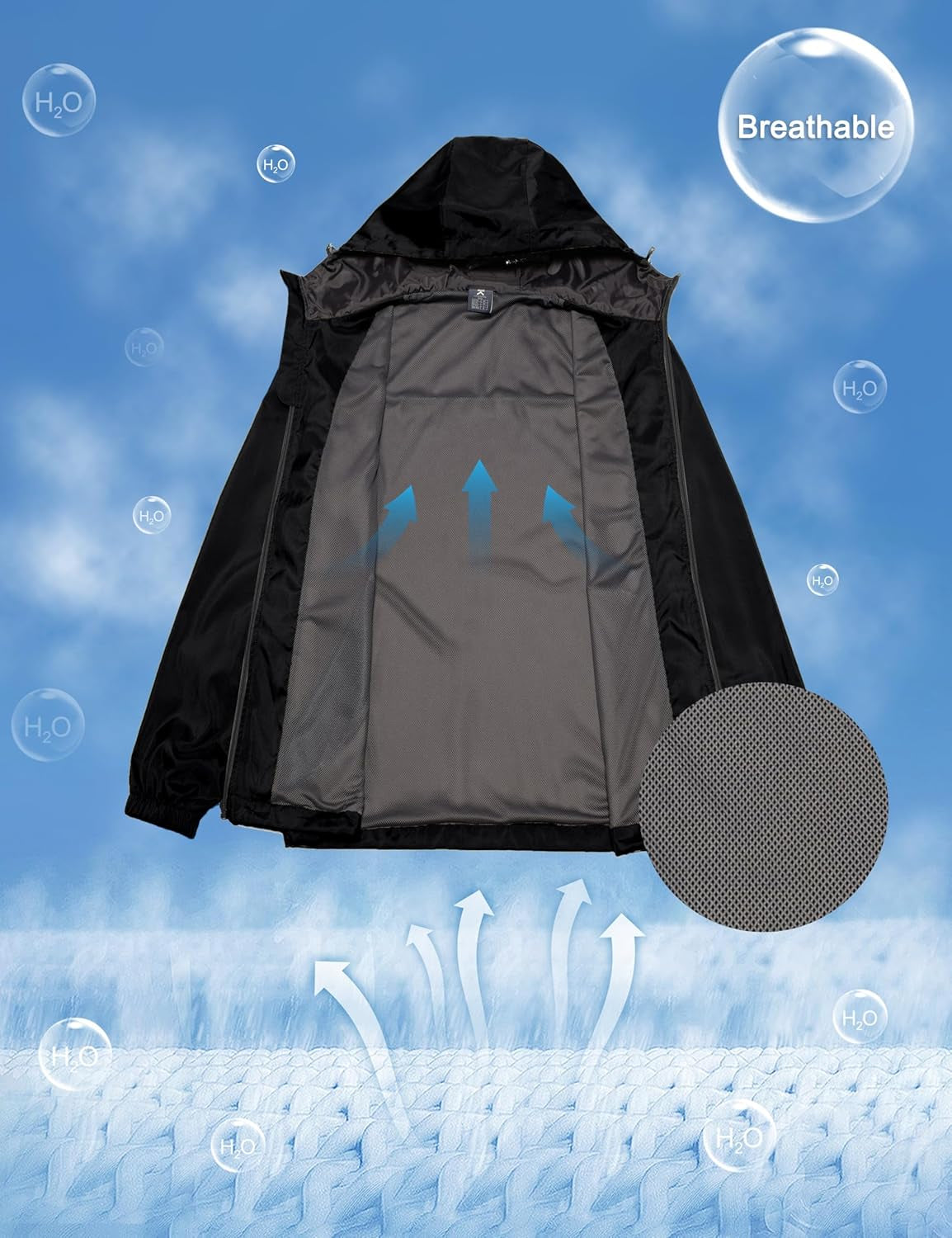 Mens Men’S Lightweight Windbreaker Jacket