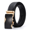 Men&#39;s Automatic Leather Buckle Business Belt