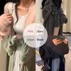 Hooded Fur Cardigan Coat Women&#39;s Spring Clothes, Thick Gentle Long Knitted Coat Handmade Clothing Hand Knit Outfit Of The Day