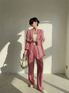 Casual Temperament Twinset Spring And Autumn Women&#39;s Suit