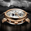 Men&#39;s Waterproof Moon Phase Automatic Mechanical Watch