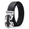 Men&#39;s Automatic Leather Buckle Business Belt