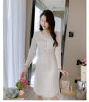 New Spring Autumn Fashion Women Dress Clothes