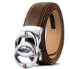 Automatic Alloy Buckle Cowhide Men&#39;s Belt