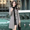 Fashion Slim-fitting Loose Woolen Coat Women