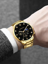 Fashion Business Men&#39;s Steel Belt Watch Band Bracelet