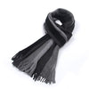 Men&#39;s Fashion Casual Striped Warm Scarf