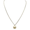 Japanese And Korean Style Oval Artificial Pearl Pendant Ins Light Luxury High-grade Necklace