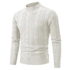 Men&#39;s Round Neck Twisted Pullover Men&#39;s Knitwear