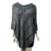 Ethnic Style Pullover Diamond Lattice Shawl