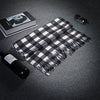 Autumn And Winter Black And White Plaid Plus-sized Thickening Thermal Men&#39;s And Women&#39;s Scarf