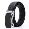 Men&#39;s Automatic Leather Buckle Business Belt