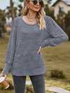 New Loose-fitting Casual Round-neck Long Sleeve